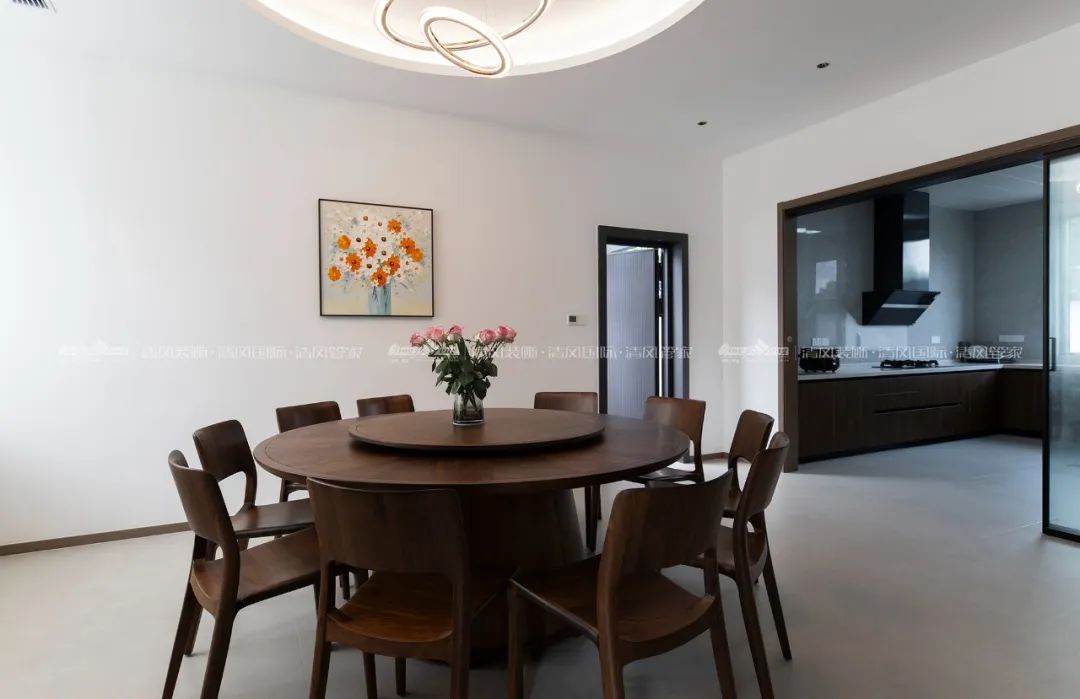 賞·析|420㎡現代簡約，家是自然的延伸