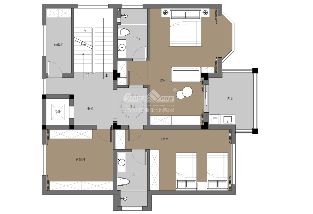賞·析|420㎡現代簡約，家是自然的延伸