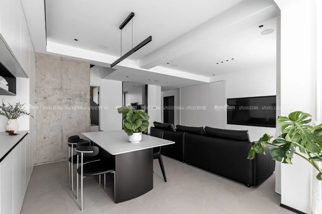 賞·析|180㎡現代簡約，探尋靜謐與悠然的日常