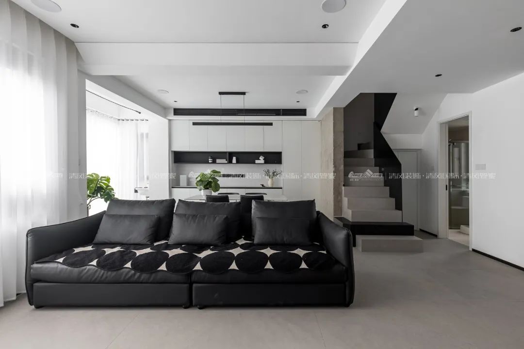 賞·析|180㎡現代簡約，探尋靜謐與悠然的日常