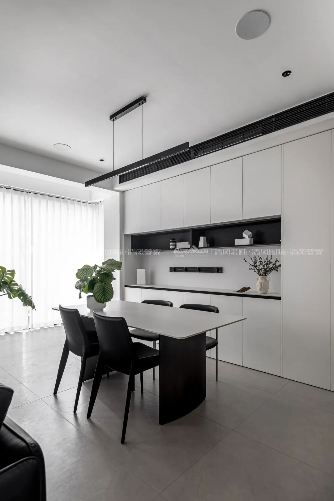 賞·析|180㎡現代簡約，探尋靜謐與悠然的日常